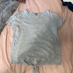 Open back arie shirt